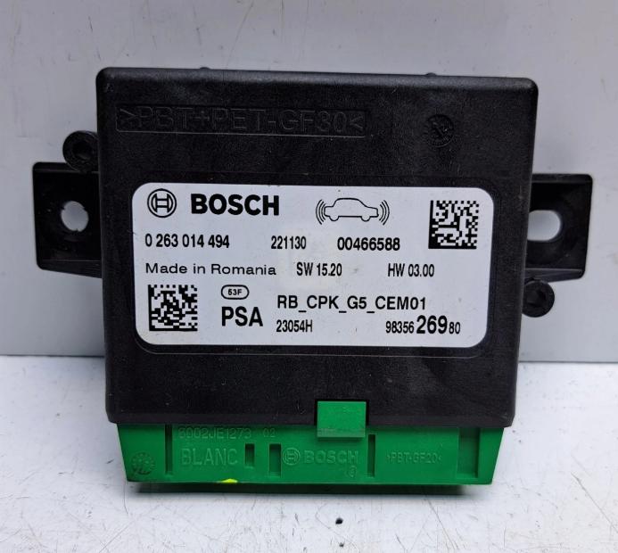 Peugeot 3008 II 2016- crossover   Modul parkovacích senzorov 0263014494