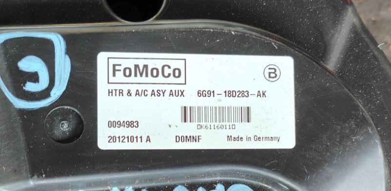 Ford Galaxy Mk3 2006-2015 hatchback 2.0 TDCI diesel MT 85 kW 2010  Ventilátor kúrenia 6G91-18D283-AK