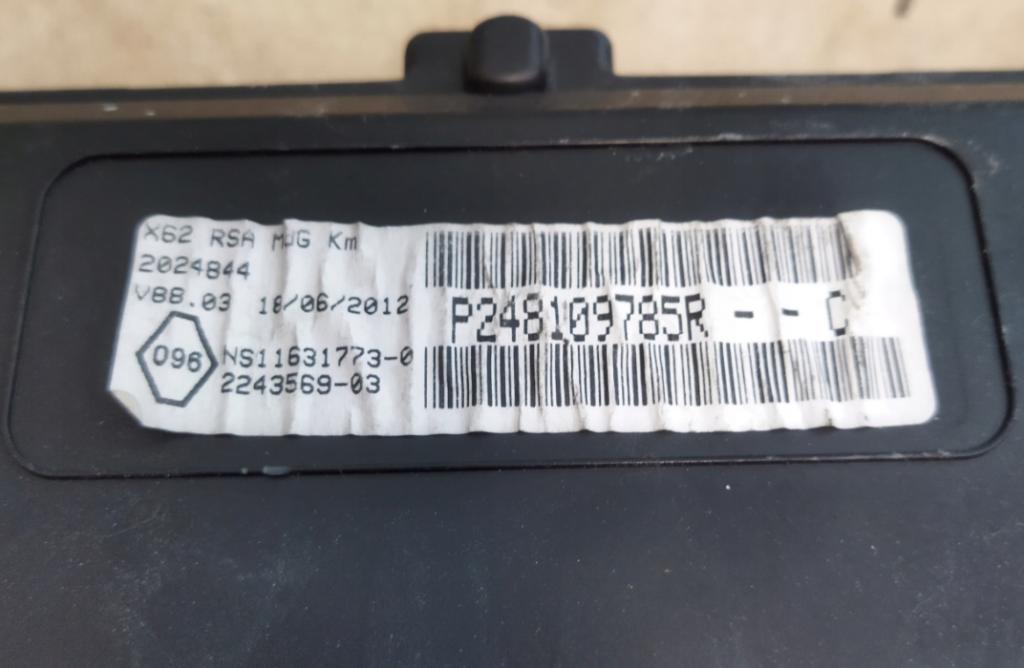 Renault Master III 2010-2019 Prístrojová doska P248109785R