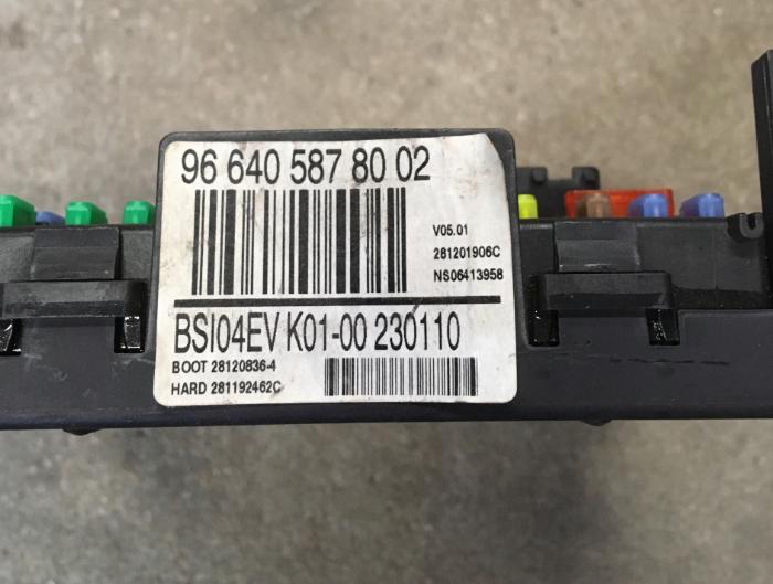 Citroen Peugeot Modul BSI 966405878002