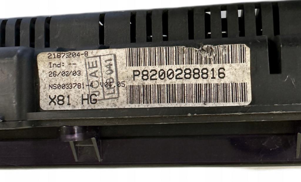 Renault Espace IV 2003-2014 hatchback 2.0 T petrol MT 120 kW 2002  Displej P8200288816