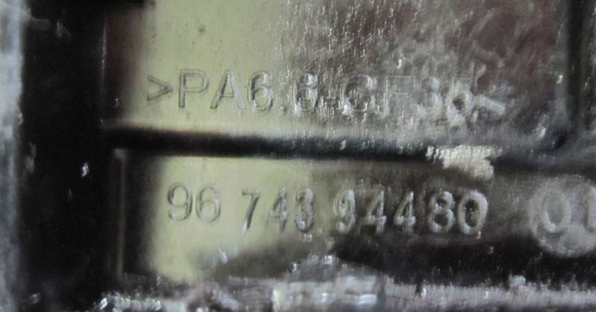 Ford Galaxy Mk3 2006-2015 hatchback 2.0 TDCI diesel MT 103 kW 2007  Sacie potrubie 9674394480