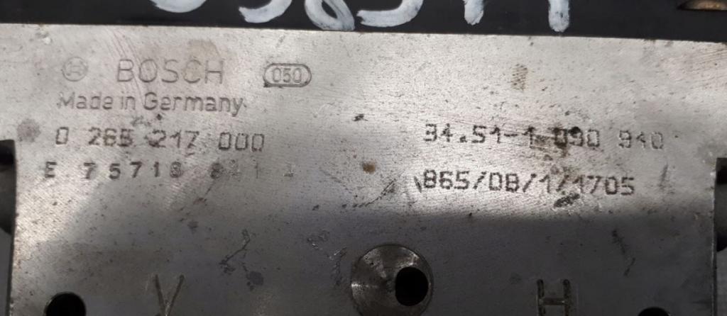 BMW 5 E39 1996-2003 sedan 2.0 petrol MT 110 kW 1998  Pumpa ABS 0265217000