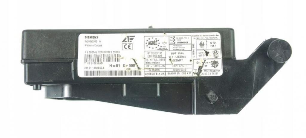 Seat Alhambra I 1996-2010 hatchback 1.9 TDI diesel 85 kW 2002  Poistková skrinka 7M3962258AD