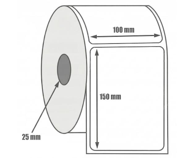 biele 10ks  Štítky (etikety)