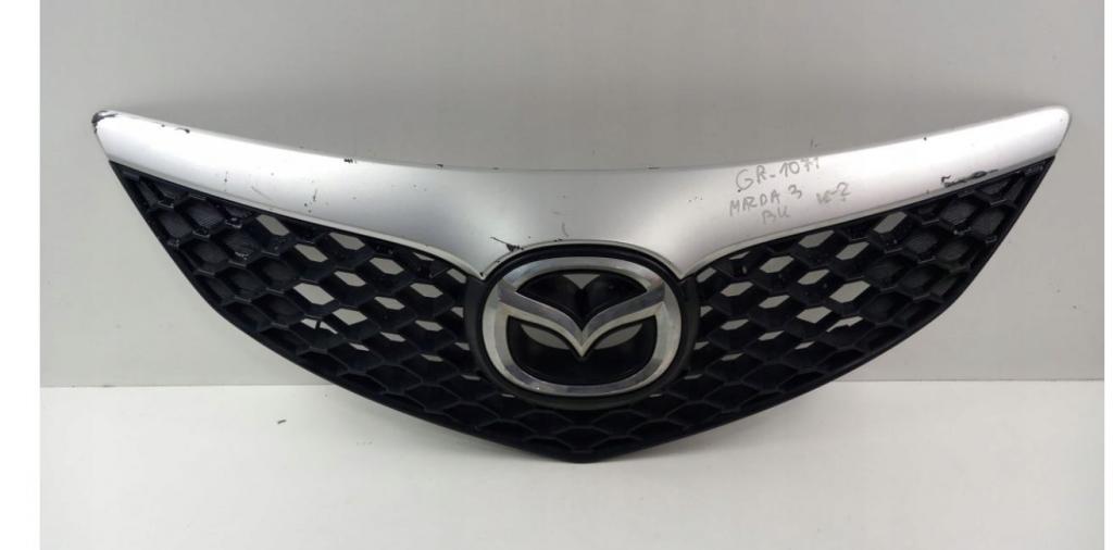 Mazda 3 I BK 2003-2009 sedan 1.6 CITD diesel MT 80 kW 2005  Mriežka predná (maska chladiča) BR5S50711