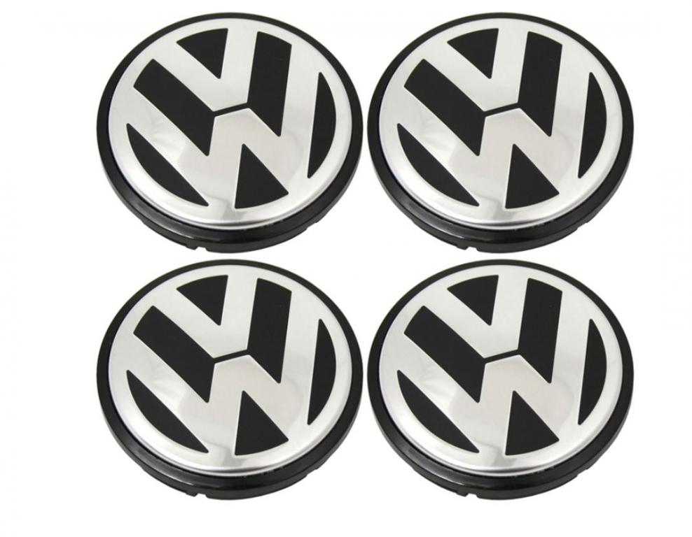 Volkswagen Polo IV 9N 2001-2009 hatchback 1.2 12v petrol MT 47 kW 2001  Puklica 4 kusy 1J0601171XRW