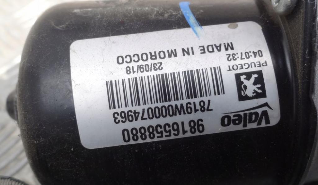 Citroen Berlingo II 2008-2018 hatchback 1.6 16v petrol MT 66 kW 2009  Mechanizmus stieračov predný 9816558880