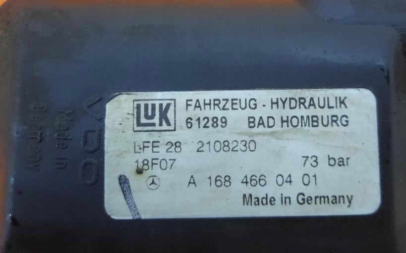 Mercedes A W168 1997-2004 hatchback 1.7 CDI diesel 66 kW 1998  Servočerpadlo 1684660401