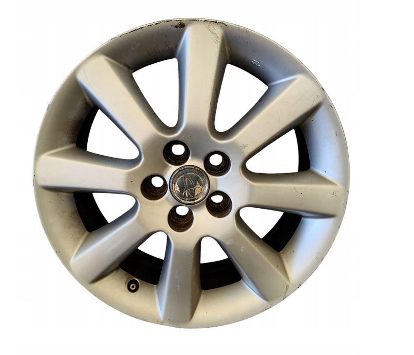 Toyota Avensis II T25 2003-2008 sedan 2.0 D4D diesel MT 85 kW 2005  Hliníkový disk 16 6,5J ET45 5X100 komplet 4 kusy