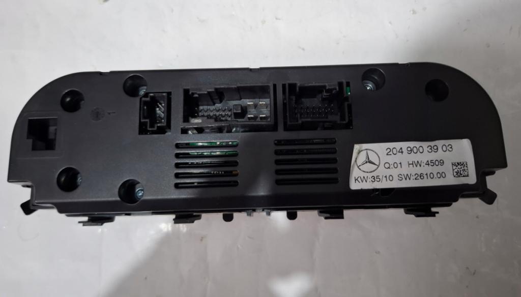 Mercedes CLS II C218 2010-2018 sedan Panel kúrenia/klimatizácie A2049003903