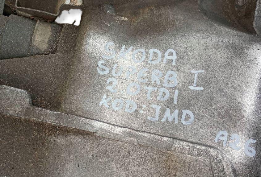 Skoda Superb II 2008-2015 sedan 2.0 TDI diesel MT 103 kW 2011  Prevodovka manuálna JMD