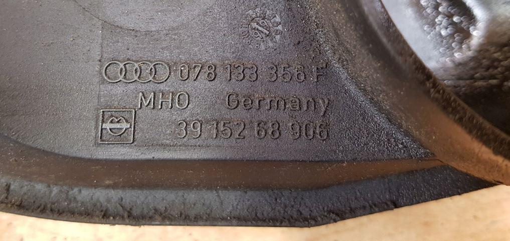 Audi A6 C5 1997-2004 sedan 2.4 V6 petrol MT 121 kW 2000  Hadica chladenia vzduchu 078133356F