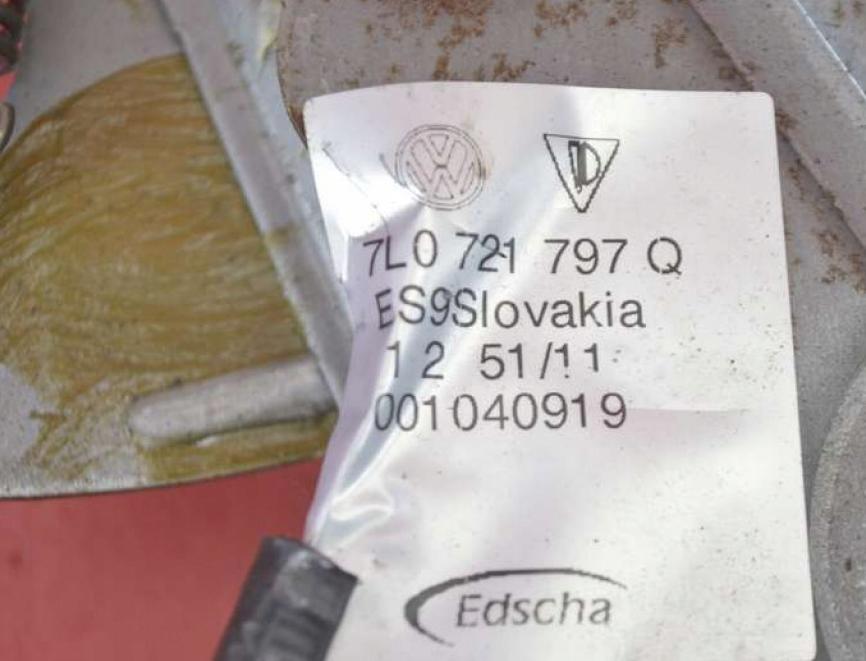 Audi Q7 2005-2015 hatchback brzdový pedál 7L0721797Q
