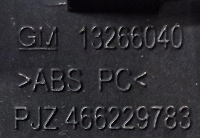 Opel Meriva B 2010-2017 hatchback Prepínač ovládania okna predný ľavý 13266040 13305012