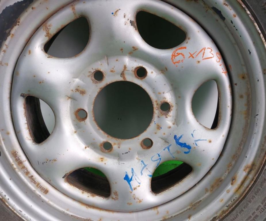 Opel Frontera A 1992-1998 hatchback 2.0 petrol MT 85 kW 1992  Plechový disk 6X139 7 7J 16 ET 38