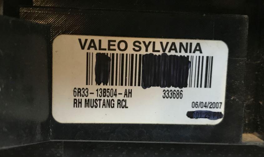Ford Mustang V 2004-2014 coupe   Svetlo zadné pravé 6R33-13B504-AH