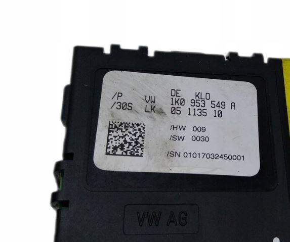 Volkswagen Golf V 2003-2009 hatchback 2.0 TDI diesel MT 103 kW 2006  Modul mŕtveho uhlu 1K0953549A