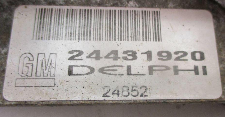 Opel Astra III 2004-2014 hatchback 1.6 16v petrol MT 77 kW 2005  Sacie potrubie 24431920 Z16XEP