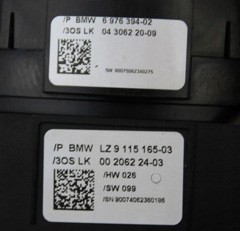 BMW 5 E60 2003-2010 sedan 2.0 D diesel MT 110 kW 2006  Prepínacie páčky pod volantom 695134903; 629410603; 695135202