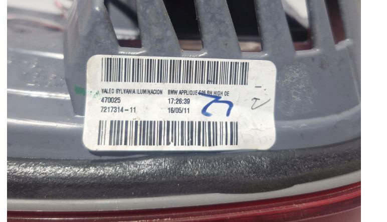 BMW X3 F25 2010-2017 hatchback 3.0 petrol AT 190 kW 2011  Svetlo zadné Komplet 7217311 7217312 7217313 7217314