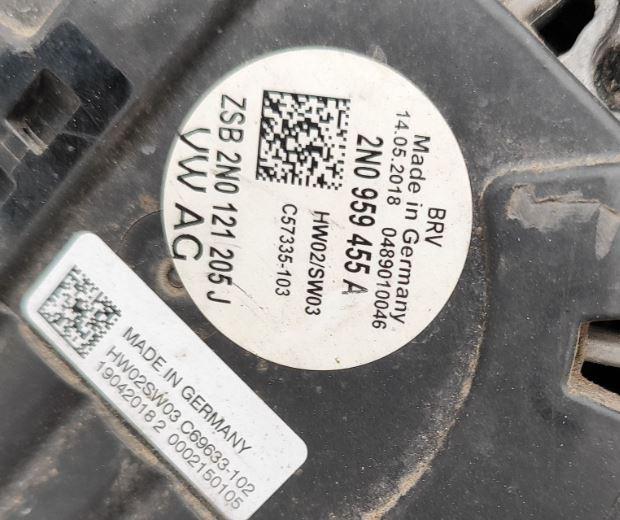 MAN TGE 2016-   Ventilátor chladiča klimatizácie 2N0959455A 2N0121205J C57335103