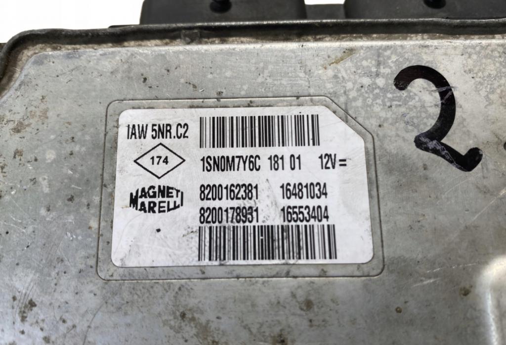 Renault Clio II 1998-2012 hatchback 1.2 petrol Riadiaca jednotka motora 8200162381 IAW 5NR.C2