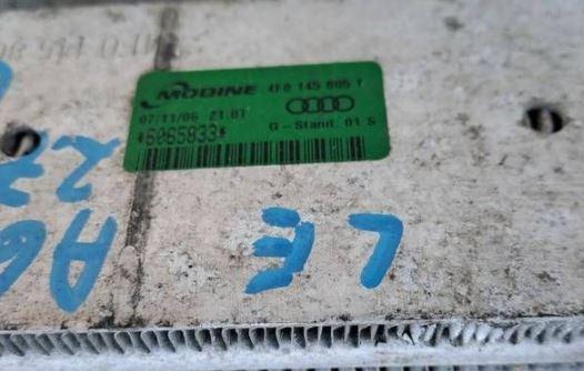 Audi A6 C6 2004-2011 sedan 2.7 TDI diesel MT 132 kW 2007  Intercooler (chladič nasávaného vzduchu) 4F0145805T