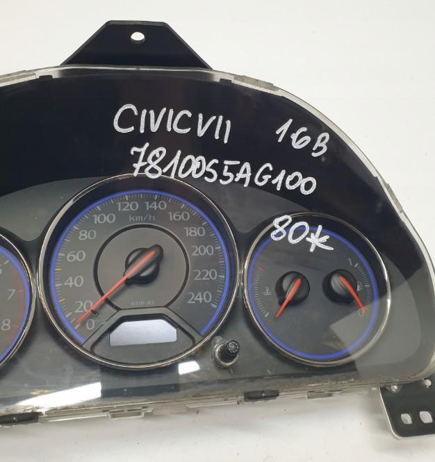 Honda Civic VII 2000-2006 hatchback 1.6 16v petrol MT 81 kW 2001  Prístrojová doska 78100S5AG100