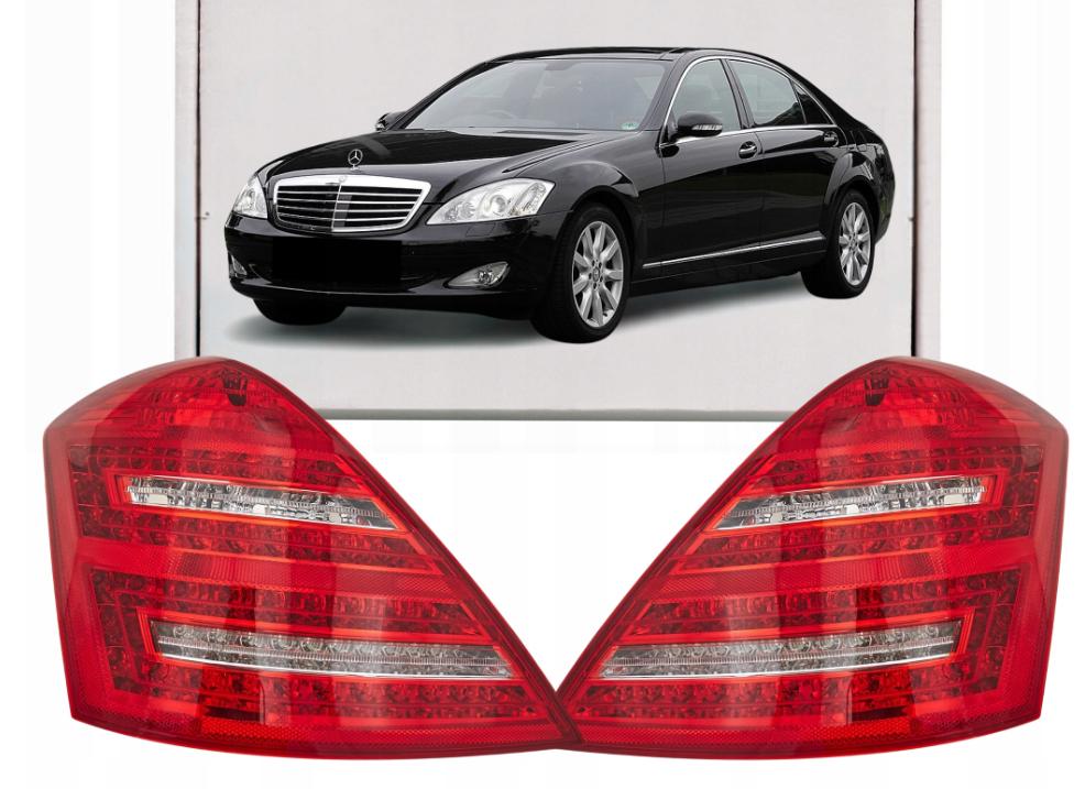 Mercedes S W221 2005-2013 sedan Svetlo zadné L+P