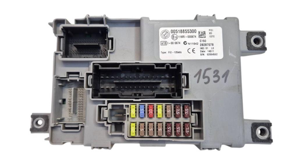 Fiat Doblo I 2001-2010 hatchback 1.3 JTD diesel MT 51 kW 2005  Modul BSI 00518855300