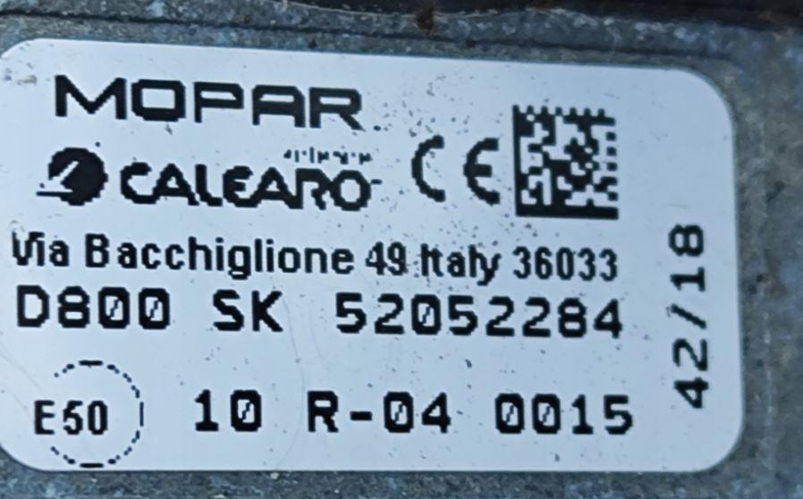 Fiat Tipo II 2015- hatchback 1.4 16v petrol 843A1000 MT 70 kW 2018  Anténa 52052284