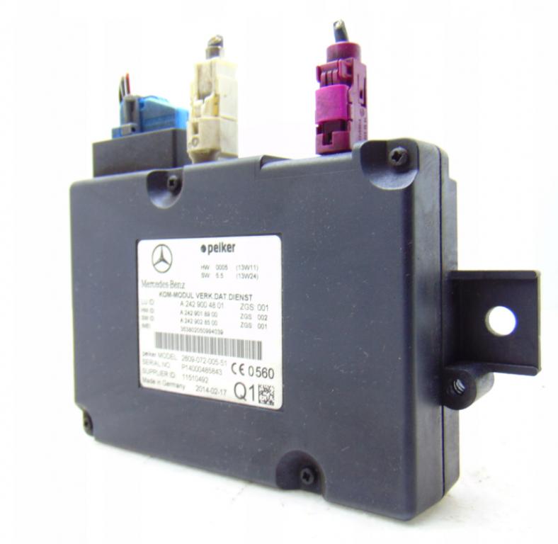 Mercedes CLS II C218 2010-2018 hatchback 4.7 V8 petrol 278922 AT 315 kW 2014  Modul A2429004801