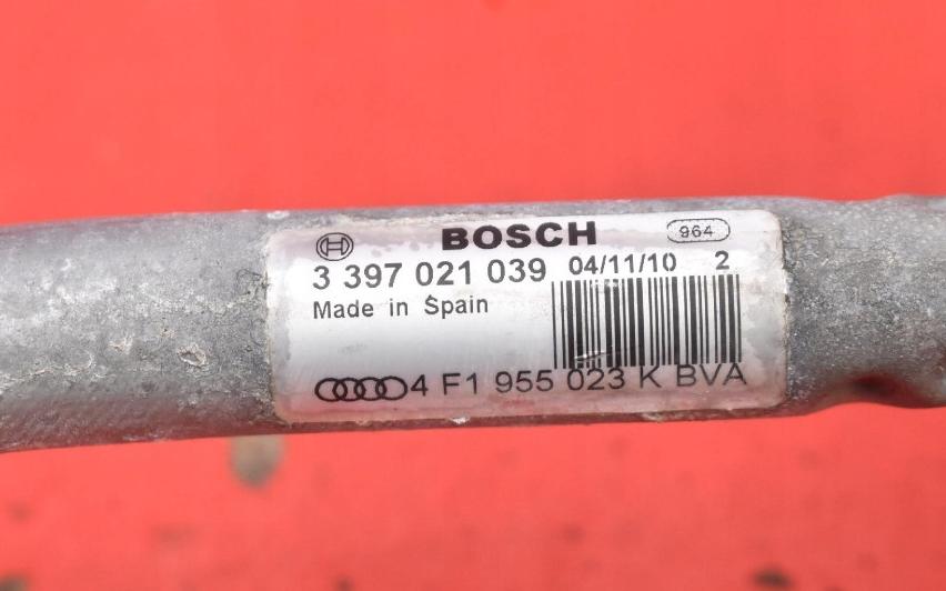 Audi A6 C6 2004-2011 sedan 3.0 TDI diesel MT 165 kW 2010  Mechanizmus stieračov predný 4F1955023K 4F1955119D
