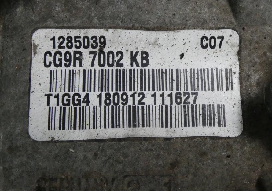 Volvo XC60 I 2008-2017 suv 2.4 diesel 151 kW 2012  Prevodovka manuálna 1285039 CG9R7002KB