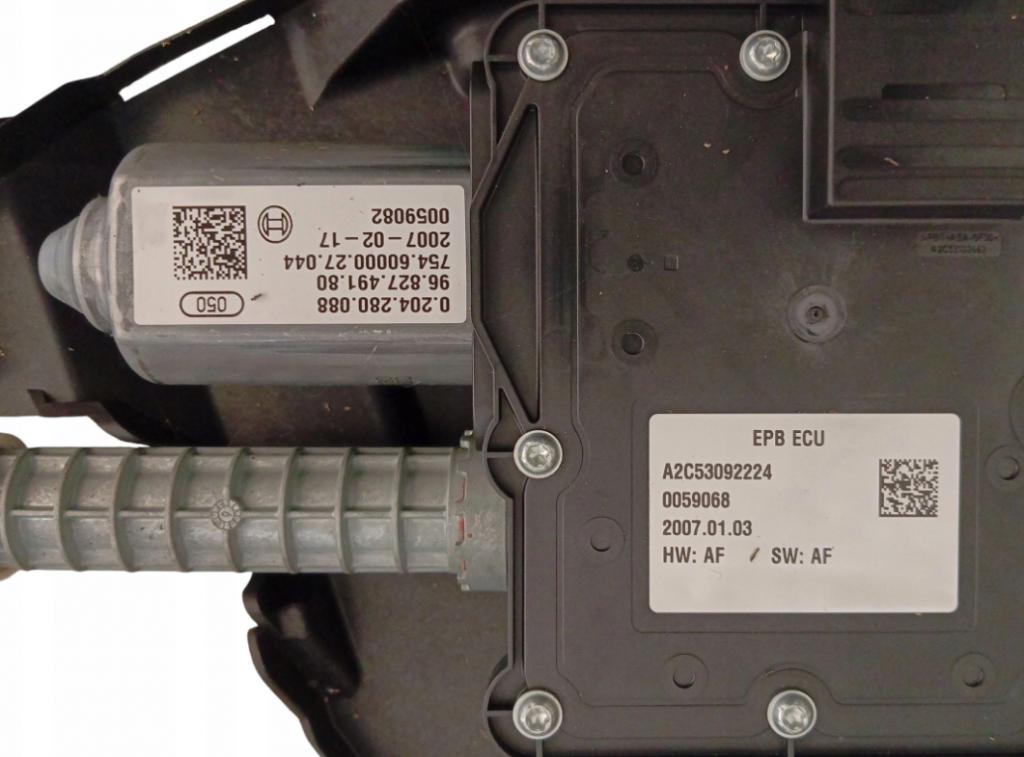 Citroen C4 Grand picasso I 2006-2013 Ručná brzda elektrická A2C53092224 9682749180 0204280088