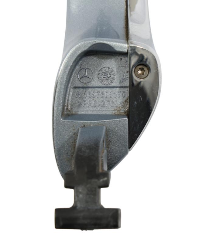 Mercedes B W245 2005-2011 Kľučka dverí vonkajšia zadná ľavá A1697600170