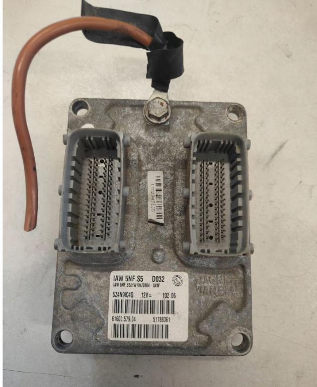 Fiat Panda II 2003-2012 hatchback 1.1 petrol MT 40 kW 2006  Riadiaca jednotka motora 51788361