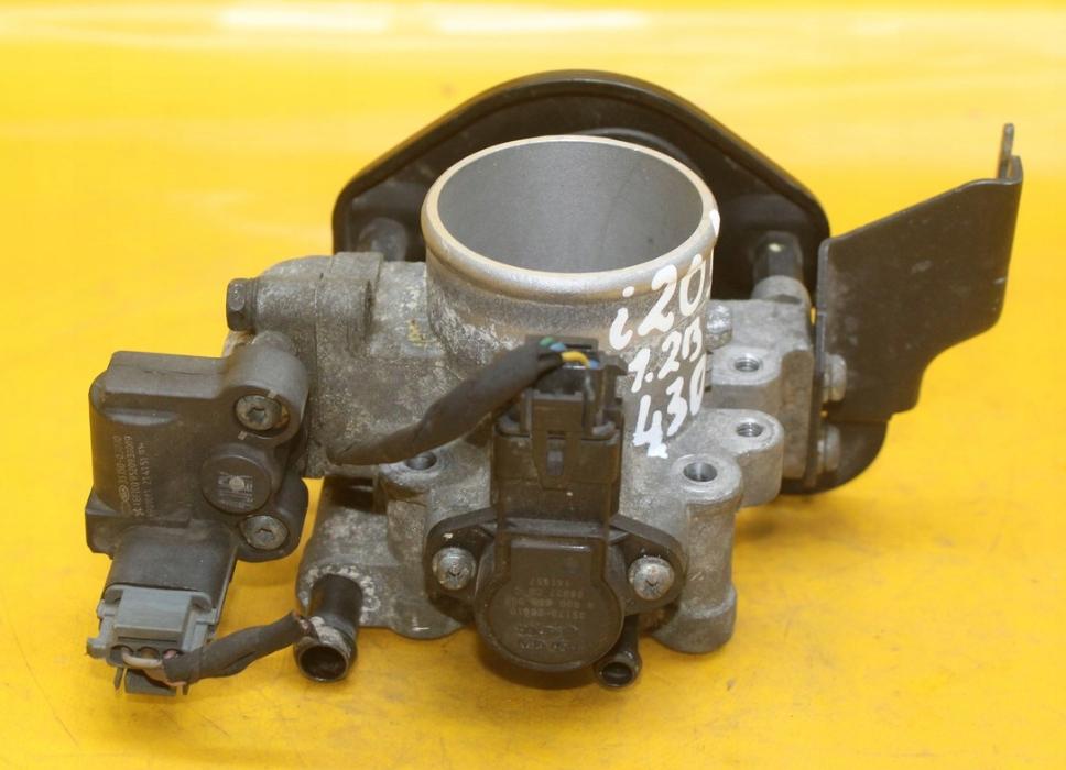 Hyundai I20 I 2008-2014 hatchback 1.2 16v petrol G4la MT 57.2 kW 2009  Škrtiaca klapka 35100-03000