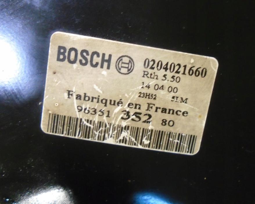 Citroen Xsara Picasso hatchback 1.8 16v petrol MT 85 kW 2002  Posilňovač bŕzd 9635135280 0204021660