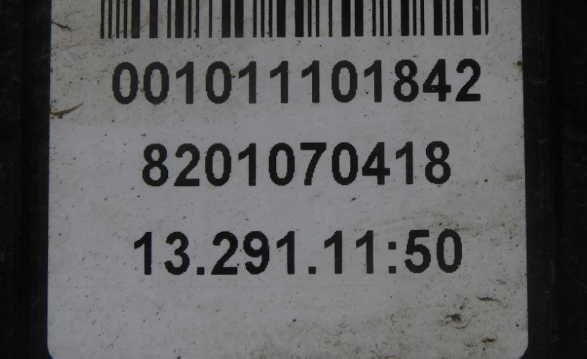 Renault Scenic II 2003-2009 hatchback 1.9 DCI diesel MT 85 kW 2003  Ručná brzda elektrická 8201070418