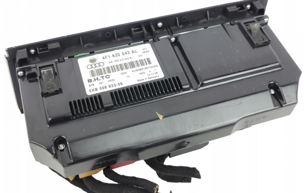 Audi A6 C6 2004-2011 3.0 TDI diesel 2008 Panel kúrenia/klimatizácie 4F1820043AL