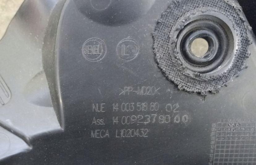 Citroen C8 2002-2014 hatchback 2.0 HDI diesel MT 80 kW 2005  Torpédo (plast pod čelným sklom) 1400352380 1400351880