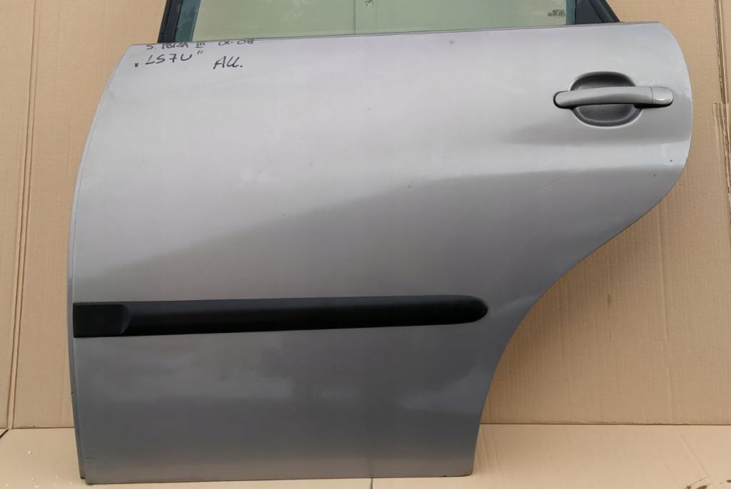 Seat Ibiza III 6L 2002-2008 hatchback 1.4 16v petrol MT 55 kW 2003  Dvere zadné ľavé LS7U