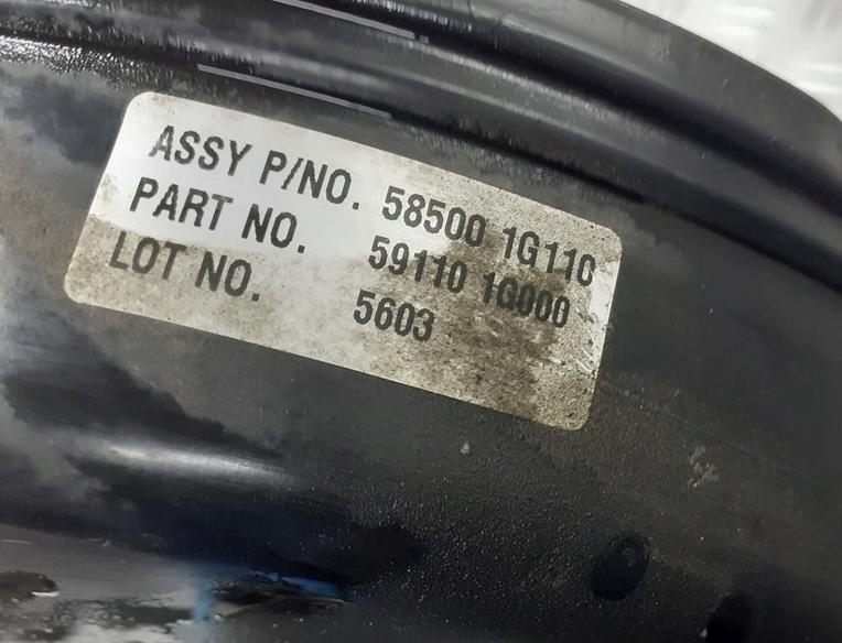 Kia Rio II 2005-2011 hatchback 1.4 16v petrol MT 71 kW 2006  Posilňovač bŕzd 58500-1G110 59110-1G000