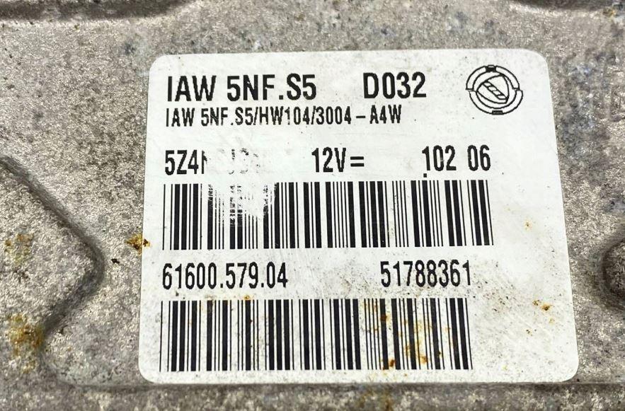 Fiat Panda II 2003-2012 hatchback 1.1 petrol MT 40 kW 2006  Riadiaca jednotka motora 51788361