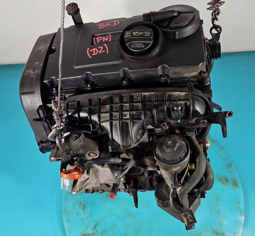 Seat Leon II 2005-2012 hatchback 2.0 TDI diesel MT 103 kW 2008 Motor diesel BKD