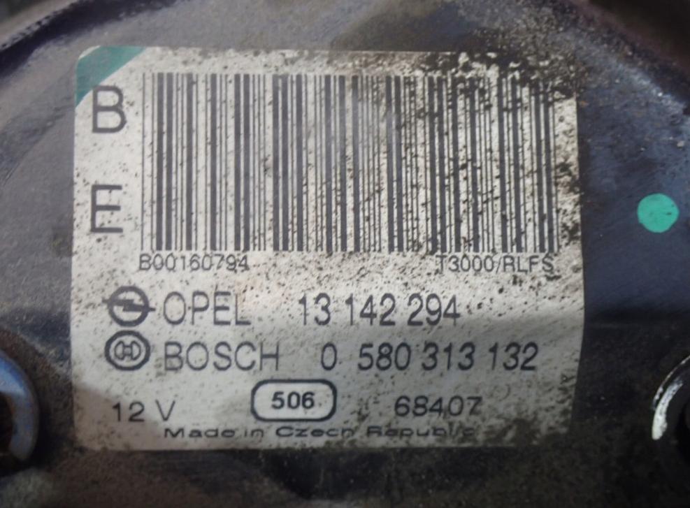 Opel Astra II 1998-2009 combi 1.6 16v petrol MT 76 kW 2006  Palivové čerpadlo 0580313132 13142294