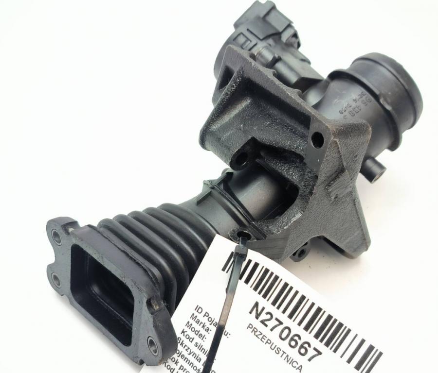 Ford Focus Mk2 2004-2011 hatchback 1.6 TDCI diesel MT 66 kW Škrtiaca klapka 9643836980