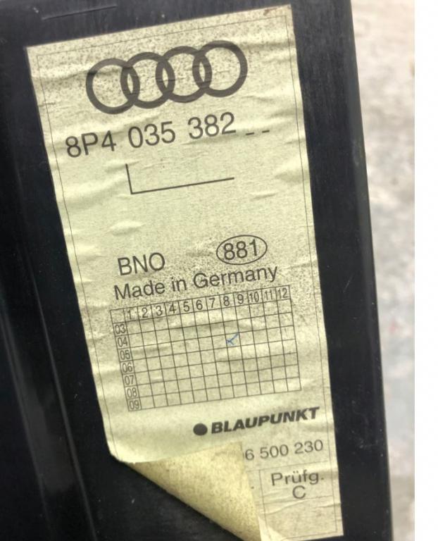 Audi A3 8P 2003-2012 hatchback 1.8 TFSI petrol MT 118 kW 2009  Reproduktor 8P4035382